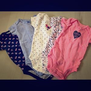 Carter’s Short Sleeve Onesies